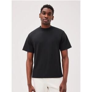 OUTDOOR VOICES Men's Birdie Shortsleeve Tee XXS Black Jersey Knit Crewneck NWT